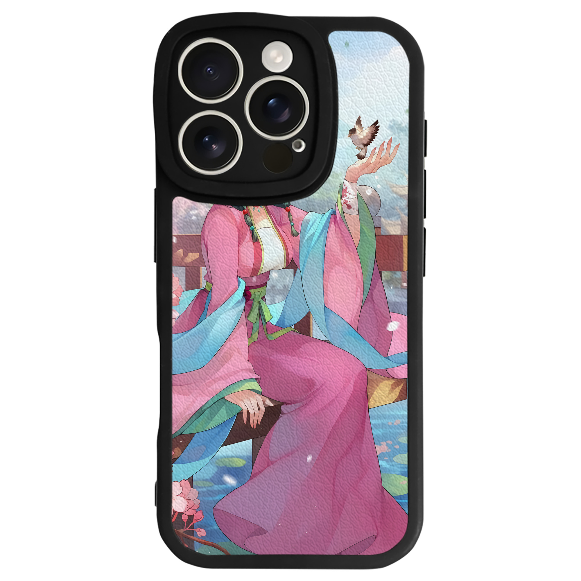 （画像用） 薬屋のひとりごと The Apothecary Diaries 【iPhone 16シリーズ対応】シリコンスマホケース（レザー調） 材質：シリコン